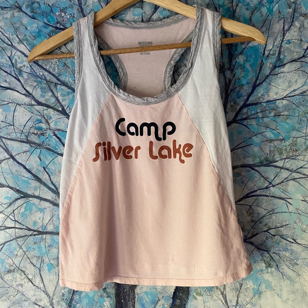Camp Silver Lake Halter Tank Top